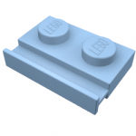 Plate Special 1 x 2 with Door Rail