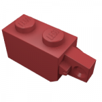 Hinge Brick 1 x 2 Locking with 1 Finger Vertical End