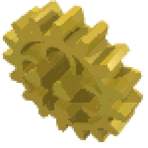 Technic Gear 16 Tooth with Round Holes [Old Style]