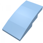 Slope Curved 4 x 2 No Studs