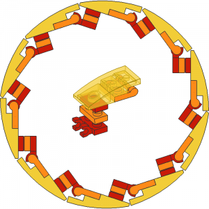 Slope Curved 4 x 2 Ring