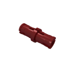 Technic Pin with Friction Ridges Lengthwise and Center Slots