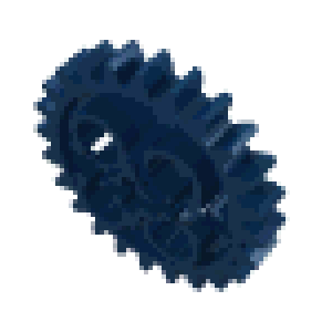 Technic Gear 24 Tooth [Old Style - Three axle holes]