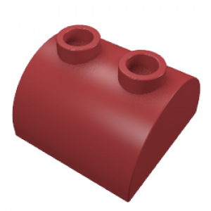 Brick Curved 2 x 2 with Two Top Studs