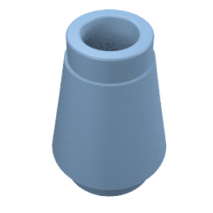 Cone 1 x 1 [Top Groove]