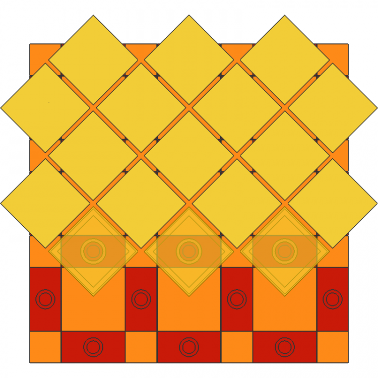 2 x 2 Tile Twisted on Jumper