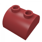 Brick Curved 2 x 2 with Two Top Studs