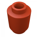 Brick Round 1 x 1 Open Stud
