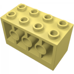 Brick 2 x 4 x 2 with Holes on Sides