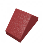 Slope 45° 2 x 1 Double with Ovoid Bottom Pin