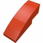 Slope Curved 3 x 1 No Studs