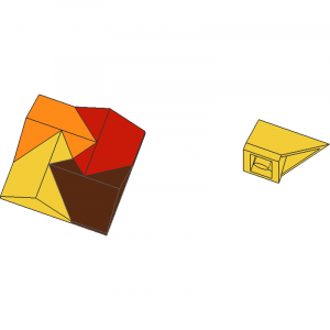 Double/Inverted Slopes Square