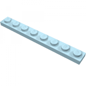 Plate 1 x 8