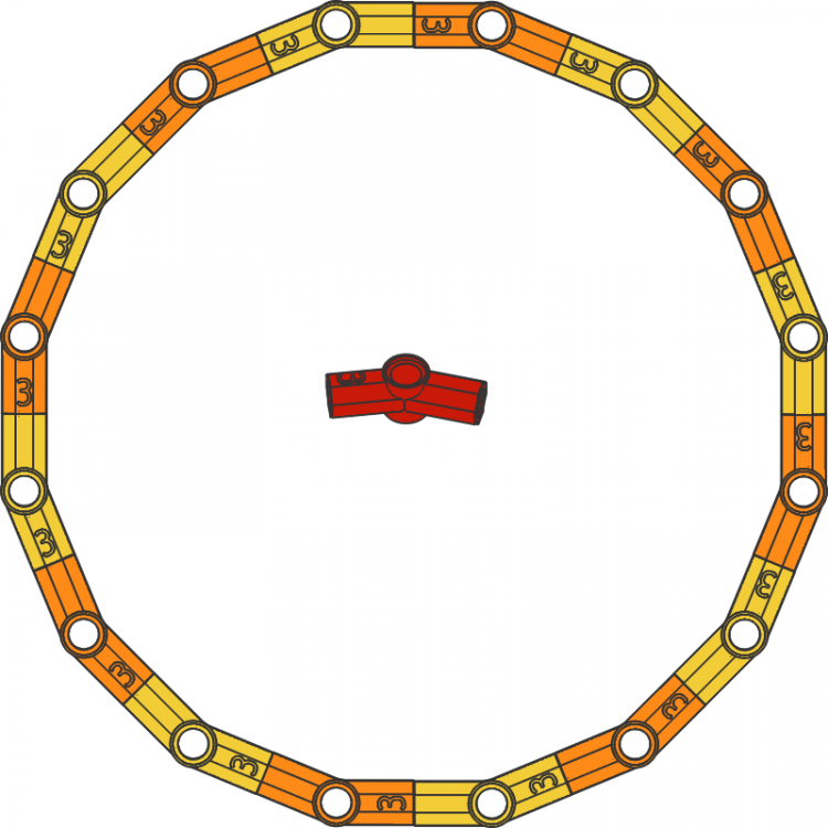 Technic Axle Pin Connector #3 Ring