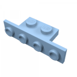 Bracket 1 x 2 - 1 x 4 [Square Corners]