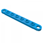 Technic Plate 1 x 8 with Toothed Ends