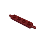 Plate Special 1 x 4 with Wheels Holder