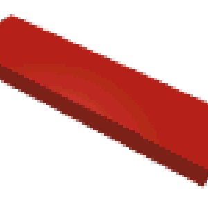 Tile 1 x 4 with Groove