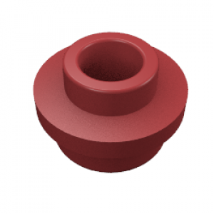 Plate Round 1 x 1 with Open Stud