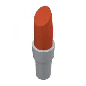 Friends Accessories Lipstick with Light Bluish Gray Handle
