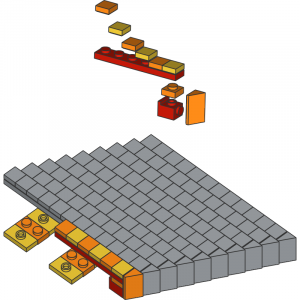 Tile 1 x 1 Cobblestone