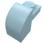 Brick Curved 1 x 2 x 1 1/3 with Curved Top