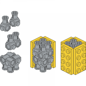 Technic Axle Pin Connector Plate Cuboid