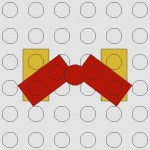 Hinge 1 x 4 Swivel (Bent)