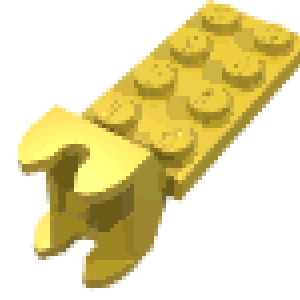 Hinge Plate 2 x 4 with Articulated Joint - Female