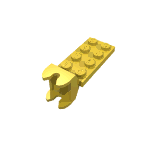 Hinge Plate 2 x 4 with Articulated Joint - Female