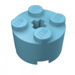 Brick Round 2 x 2 with Axle Hole