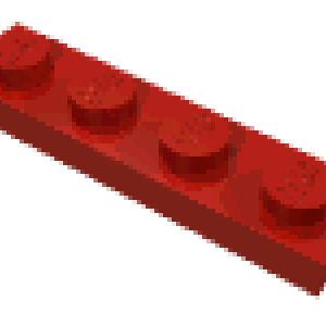 Plate 1 x 4