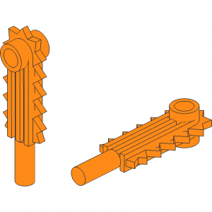 Minifig Chainsaw