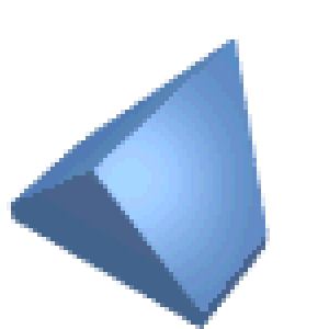 Slope 45° 2 x 1 Double / Inverted with Bottom Stud Holder