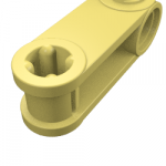 Technic Axle and Pin Connector Perpendicular 3L with Pin Hole