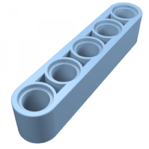 Technic Beam 1 x 5 Thick