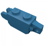 Hinge Brick 1 x 2 Locking with 1 Finger Vertical End and 2 Fingers Vertical End